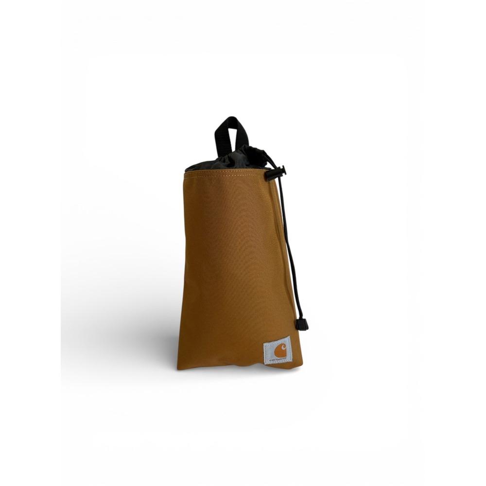 Carhartt Packable Drawstring Utility Pouch‎ Brown Canvas 12"